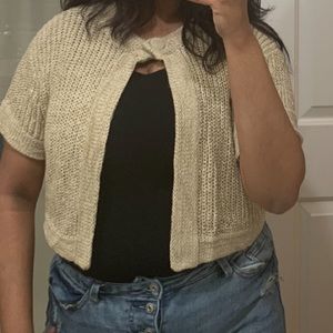 trendy one button top